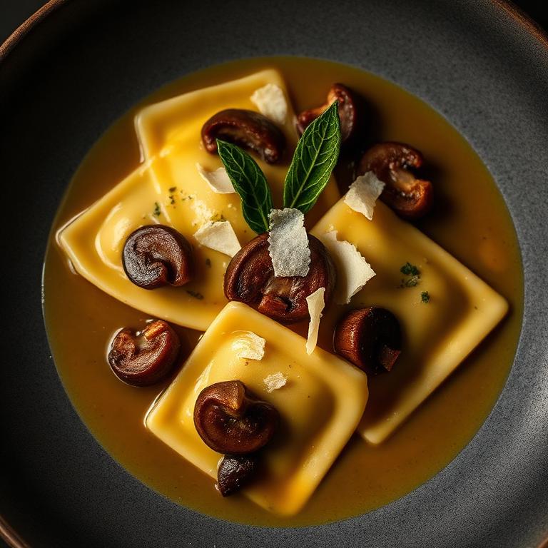 Wild Mushroom Ravioli